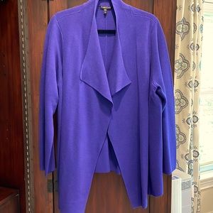 Eileen fisher open front cardigan NWOT 2X
